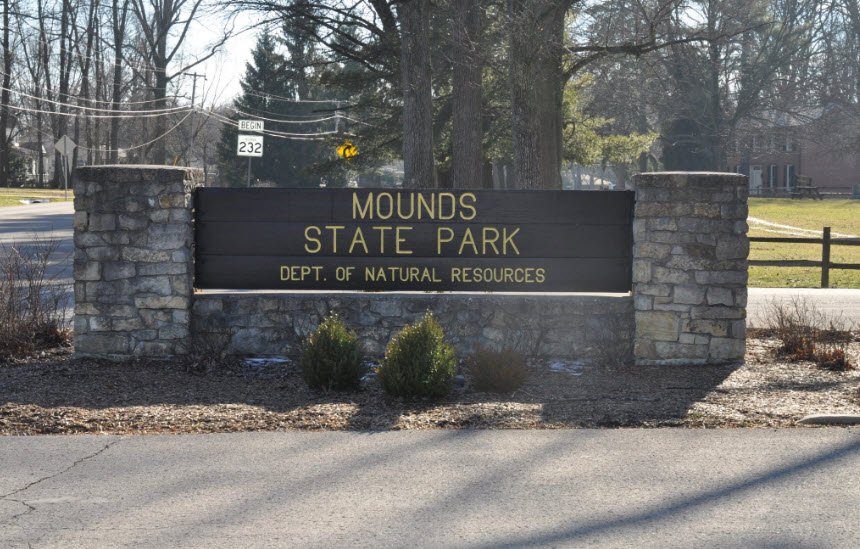 Mounds State Park, Indiana, USA